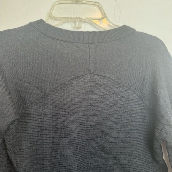 Lululemon Sit In Lotus Merino Wool Sweater Lightweight Knit Crew Top Minimal S - Picture 12 of 16